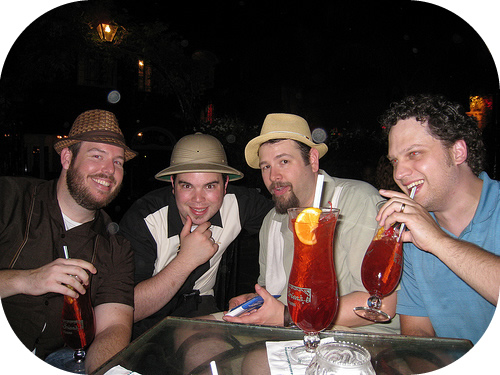 Bloggers Drinking Hurricanes